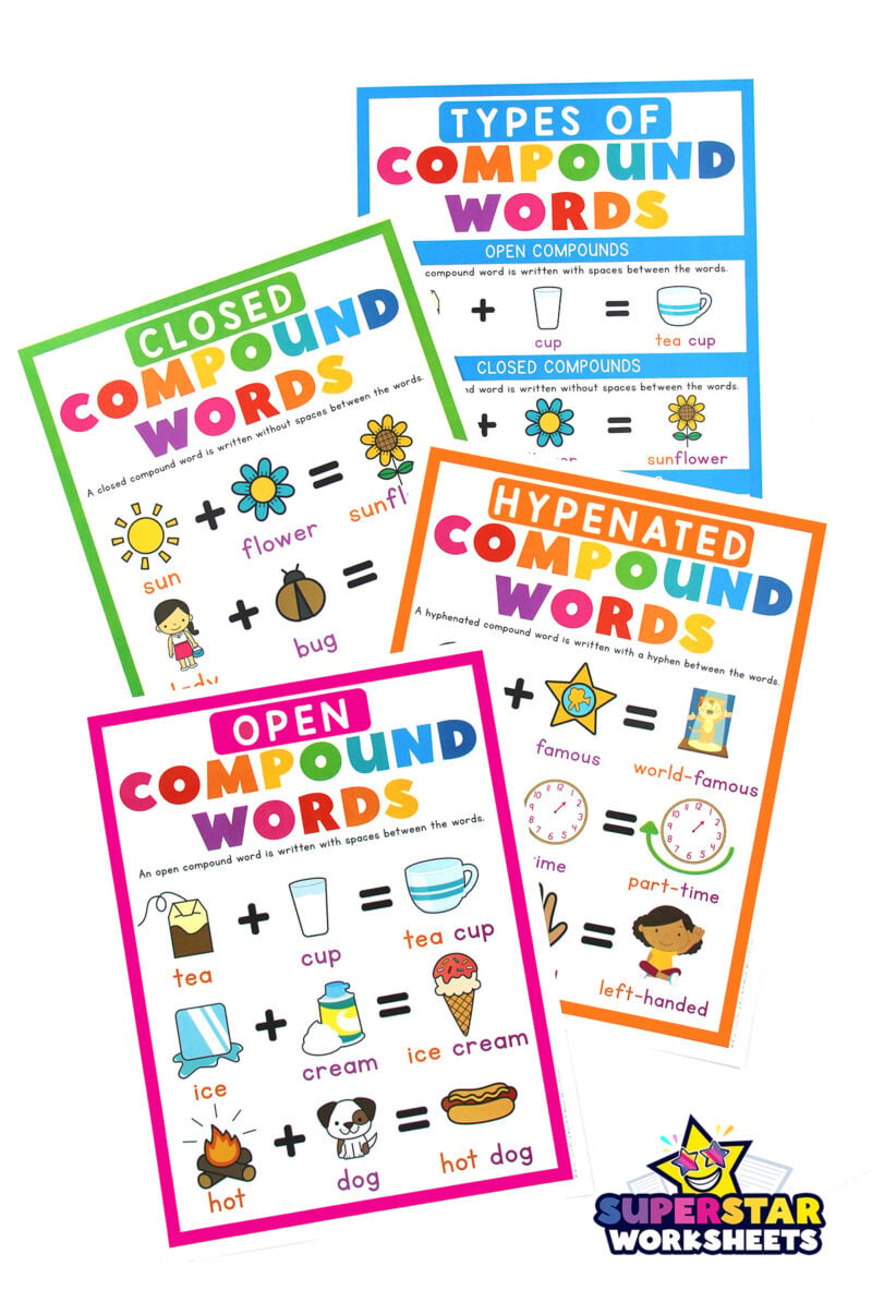 Compound Words Superstar Worksheets