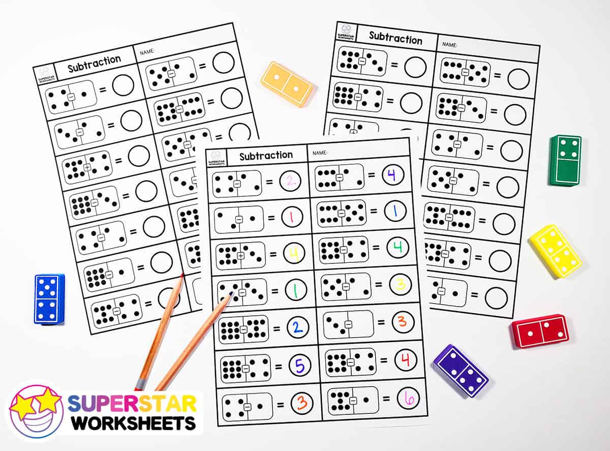 subtraction-dominos-worksheets-superstar-worksheets