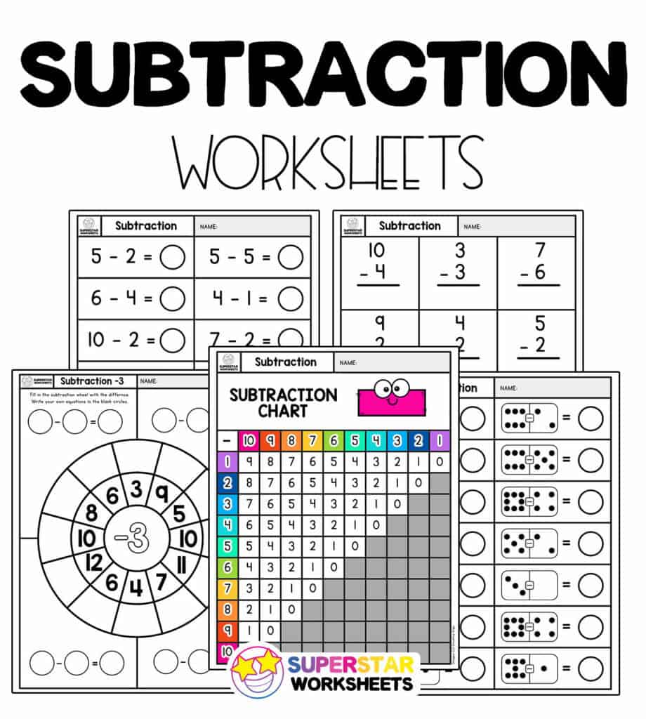 Subtraction Worksheets