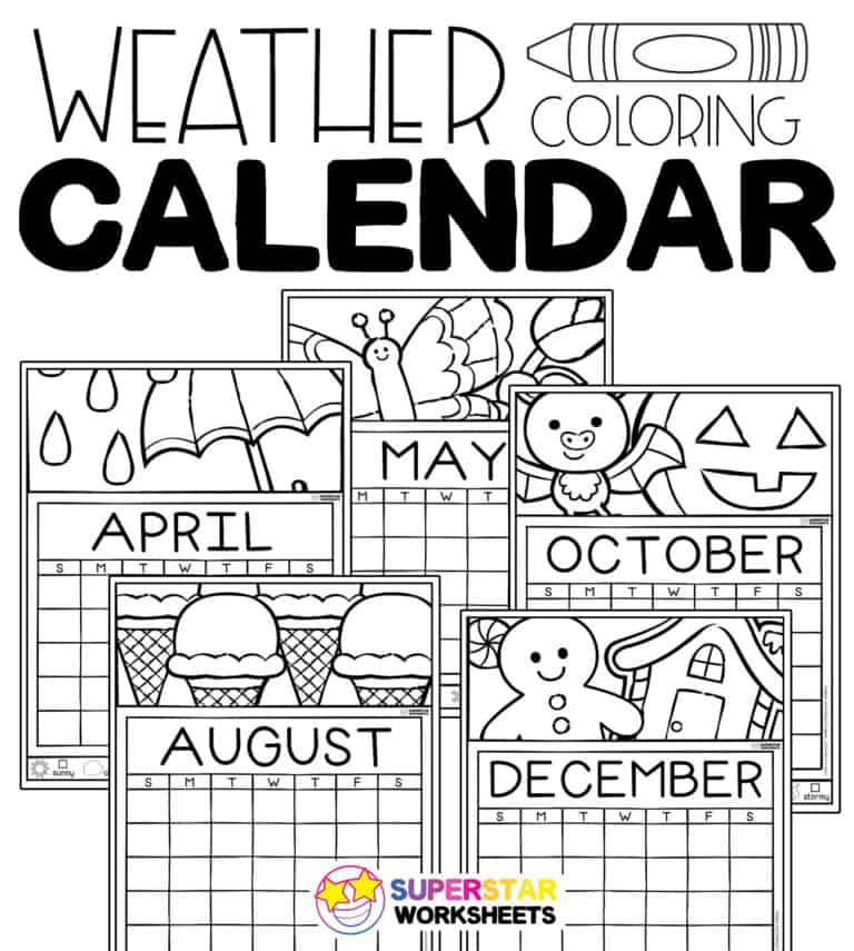 Calendar Worksheets Superstar Worksheets