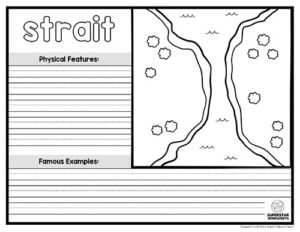 Landform Worksheets - Superstar Worksheets