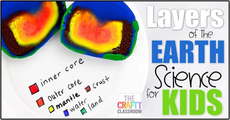 Layers of the Earth Worksheets - Superstar Worksheets