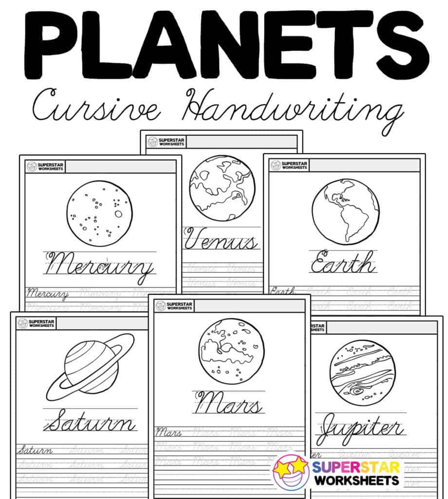 solar system graphic organizer printable