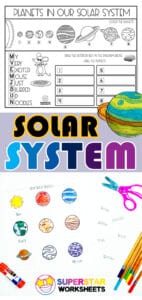 Solar System Worksheets - Superstar Worksheets