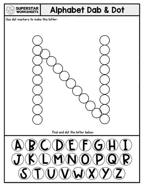 Letters & Numbers Bundle Dot Marker Activities  Dot marker activities, Dot  markers, Mystery pictures