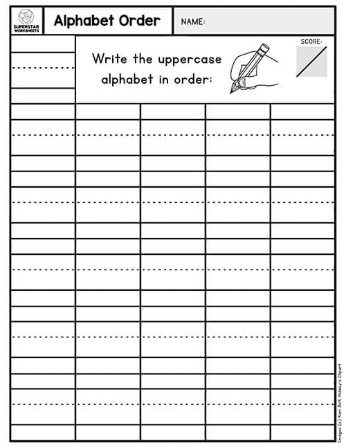 Kindergarten Assessment Worksheets - Superstar Worksheets