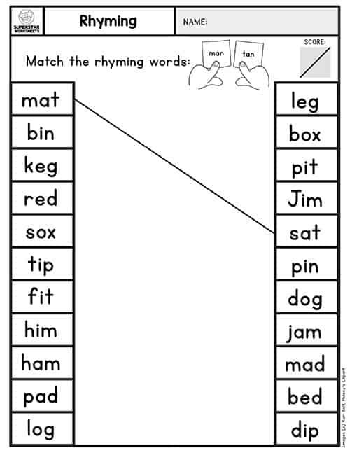 Language Arts Worksheets For Kindergarten : 15 Sample Language Arts