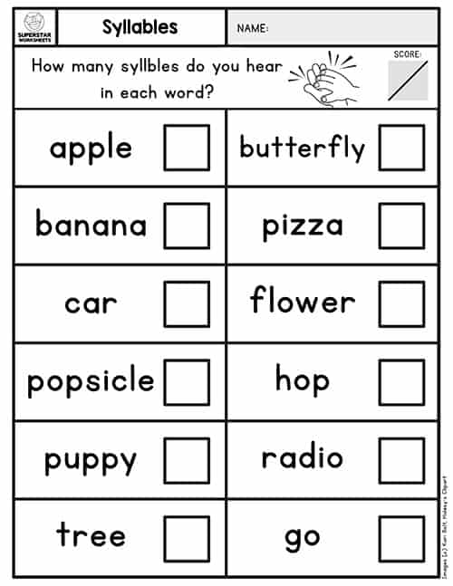 kindergarten reading assessment test pdf