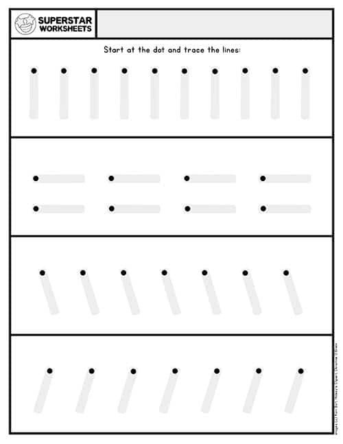 match-the-flowers-trace-the-diagonal-lines-worksheet-education-com