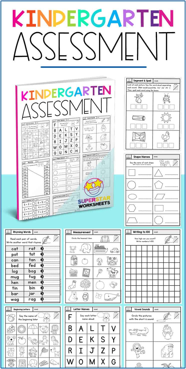 kindergarten-assessment-worksheets-superstar-worksheets