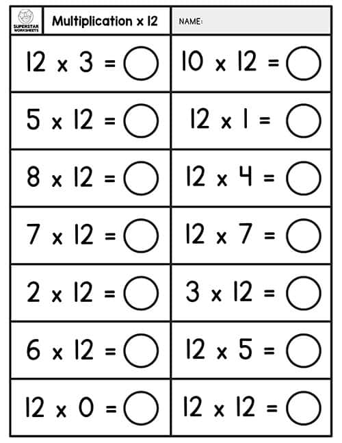 Free Printable Introduction To Multiplication Worksheets