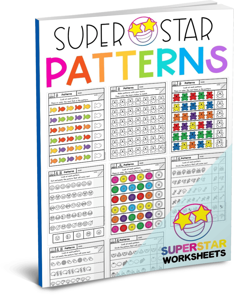 Pattern Worksheets Superstar Worksheets