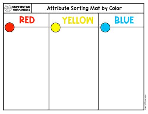 shape attributes worksheets superstar worksheets