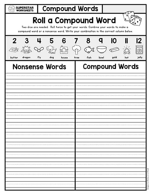 Compound Word Worksheets