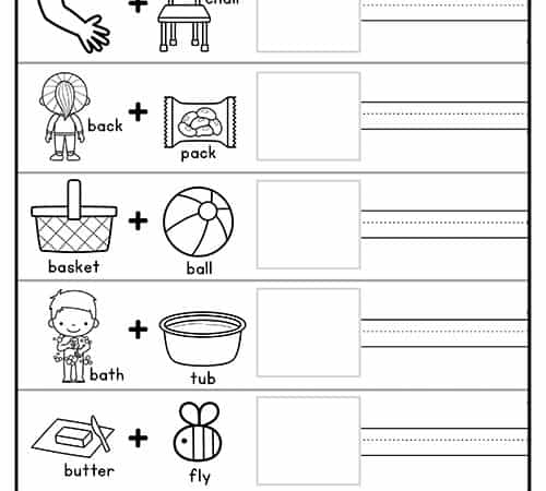 Compound Words Worksheet