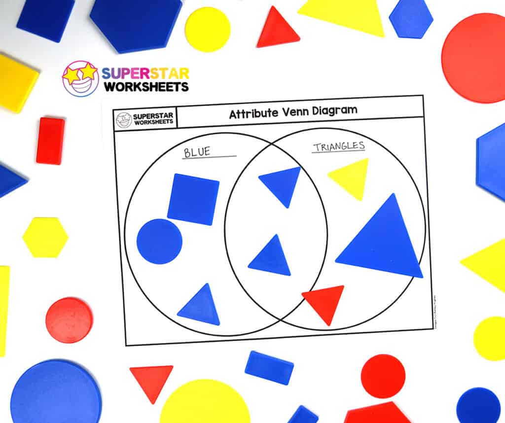 shape attributes worksheets superstar worksheets