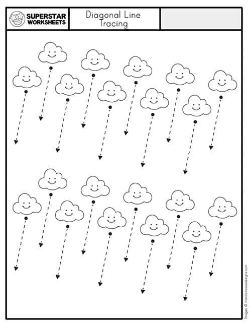 Kindergarten Handwriting Worksheets - Superstar Worksheets