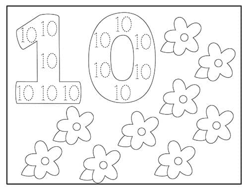 number tracing worksheets superstar worksheets