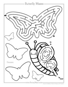 Spring Mazes & Worksheets - Superstar Worksheets