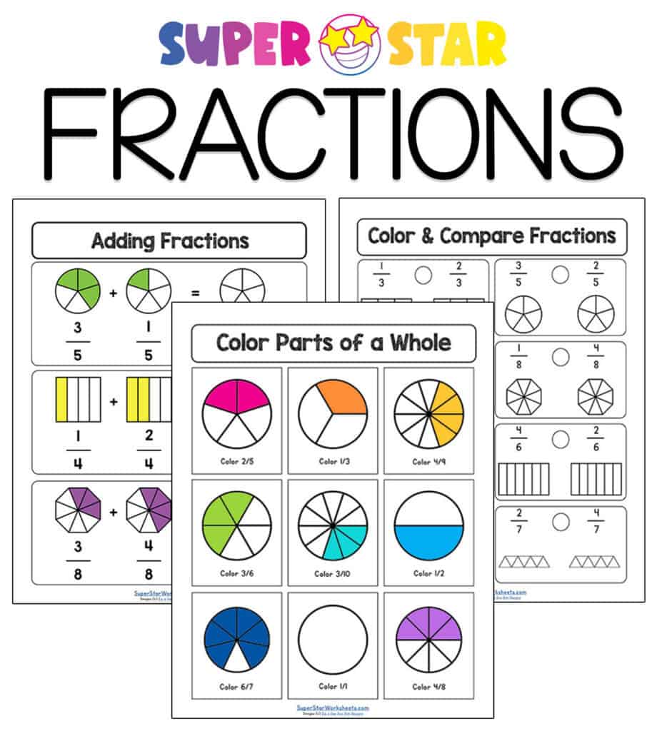 Fractions Worksheets