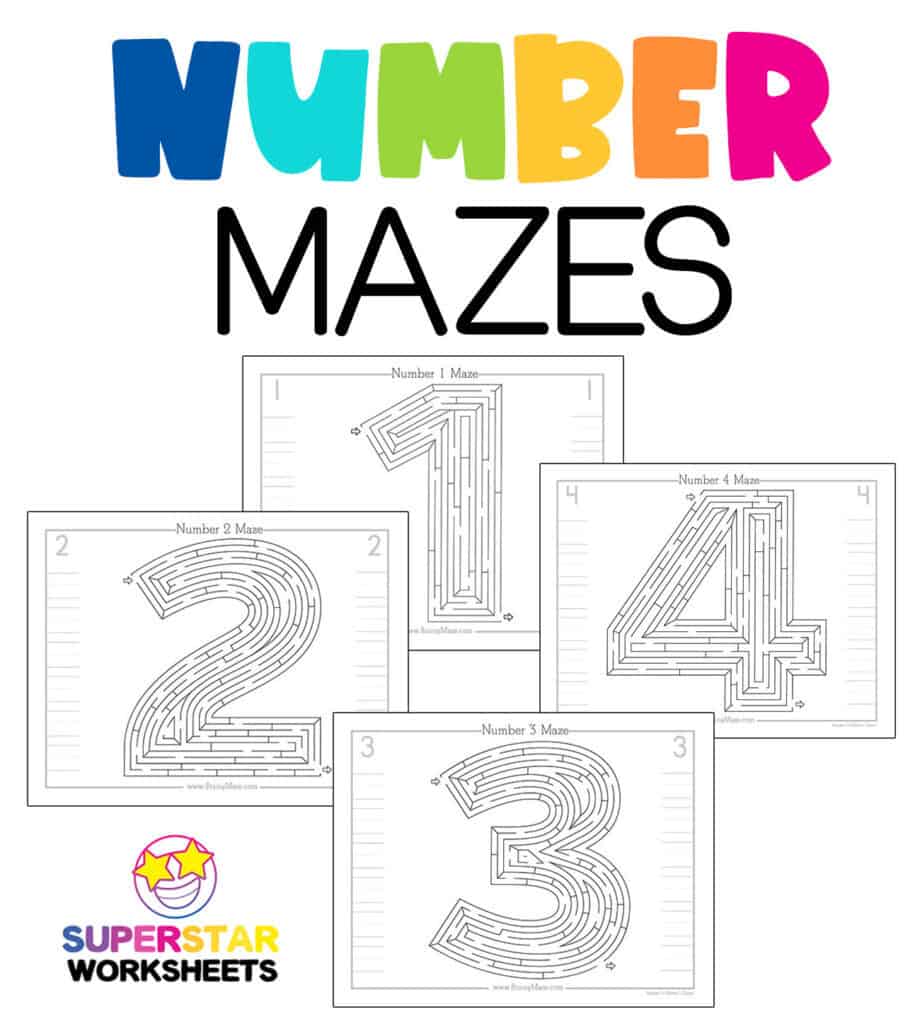 printable kindergarten mazes