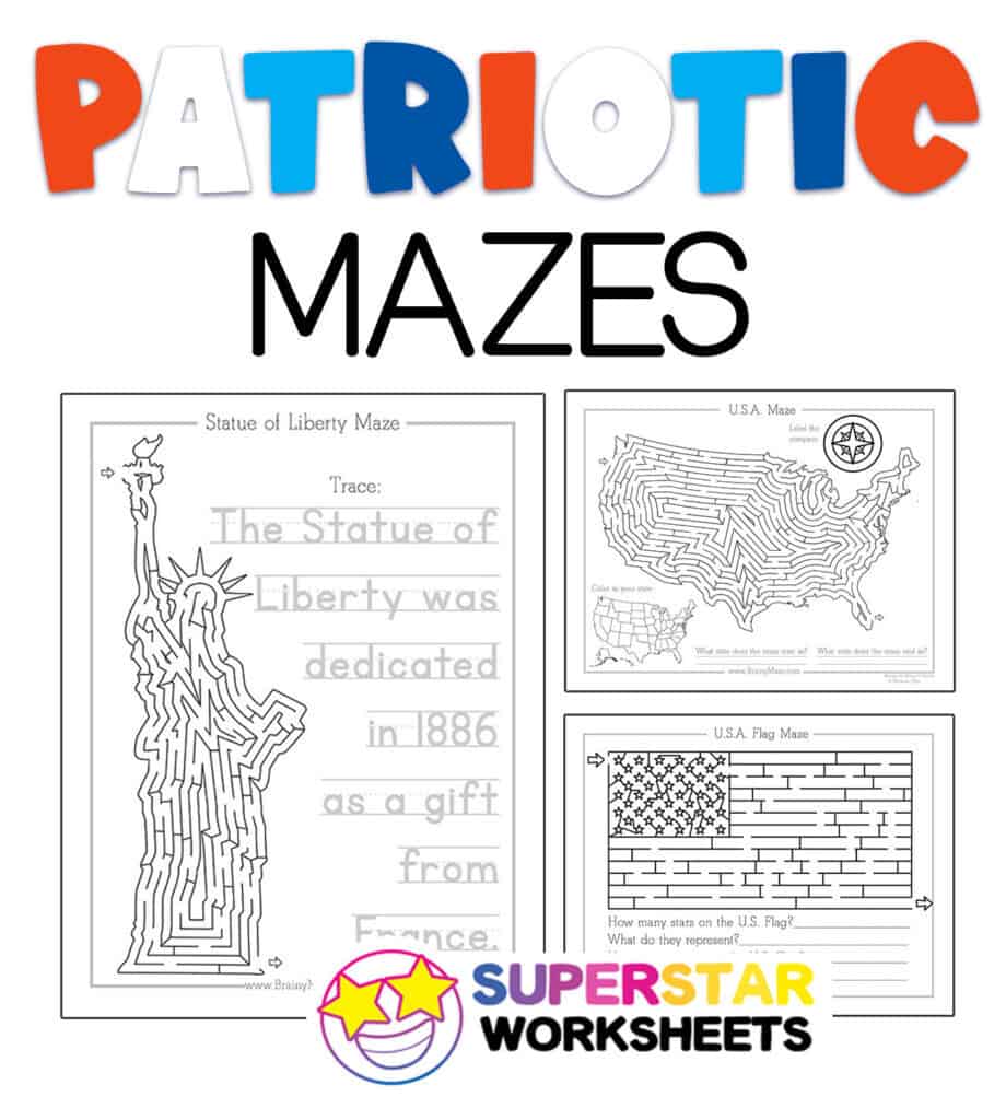 free printable holiday mazes superstar worksheets