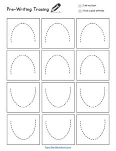 Pre-Writing Worksheets - Superstar Worksheets