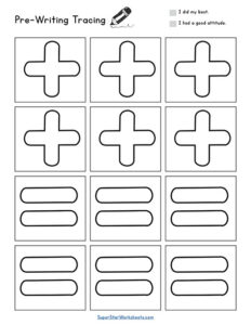 Pre-Writing Worksheets - Superstar Worksheets