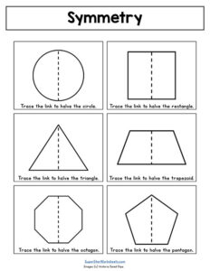 Kindergarten shapes math worksheets intervention