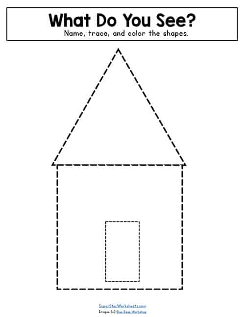 shapes worksheets for kindergarten superstar worksheets