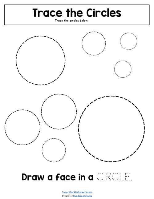 activity sheets for kindergarten shapes