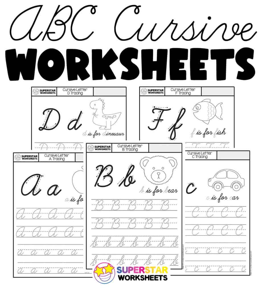 Cursive Name Writing Worksheet, Printable Handwriting Copywork