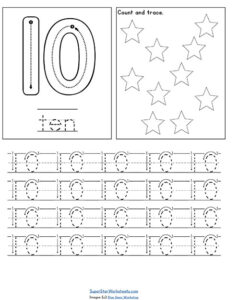 number handwriting worksheets superstar worksheets