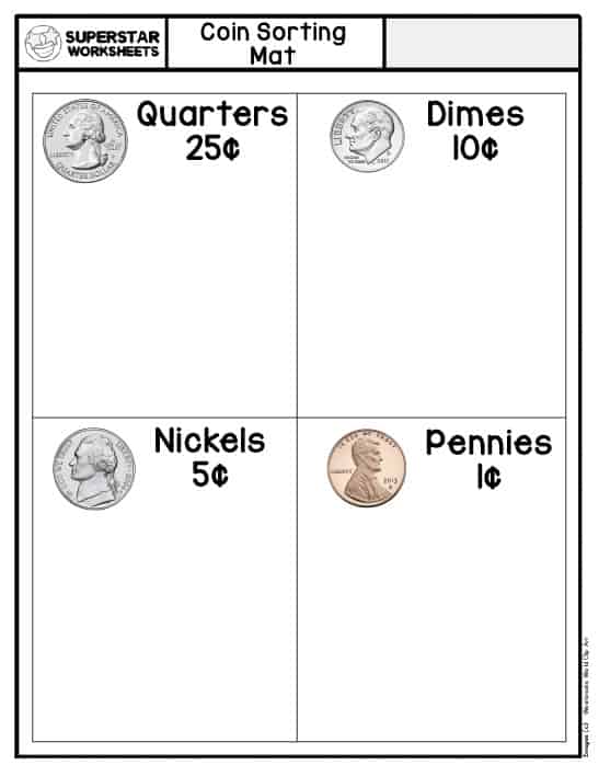 Money Worksheets Superstar Worksheets