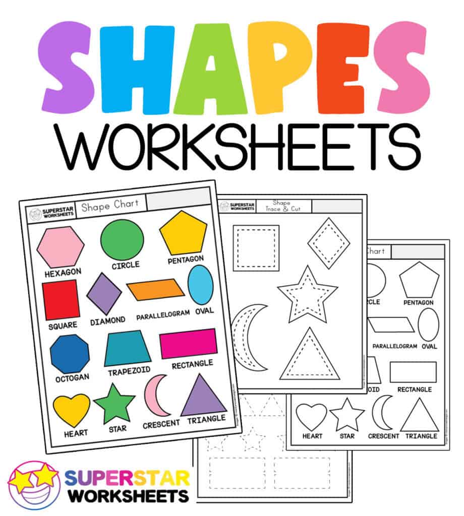 shapes in worksheet