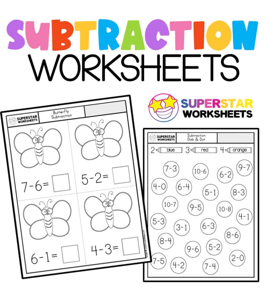 kindergarten math worksheets superstar worksheets