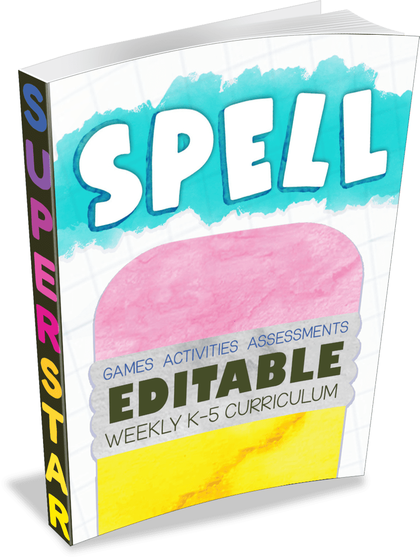 Editable Spelling Worksheets