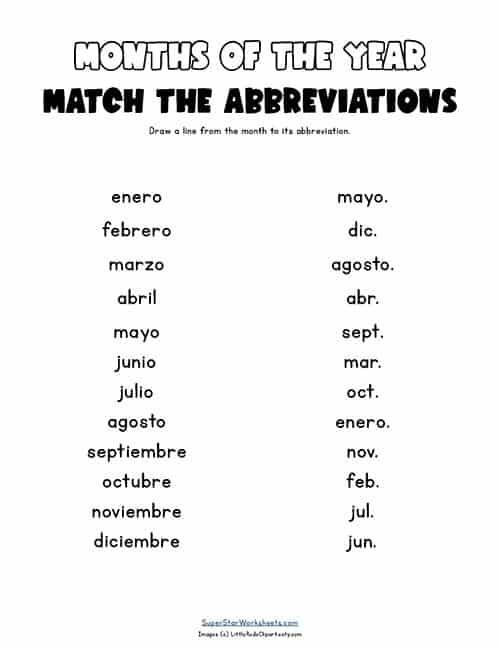 spanish-months-of-the-year-worksheets-superstar-worksheets