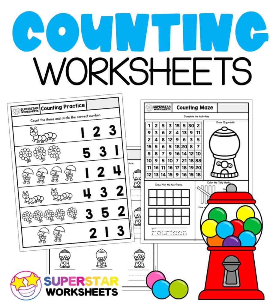 Math Activity Worksheets For Kindergarten Printable Kindergarten Worksheets