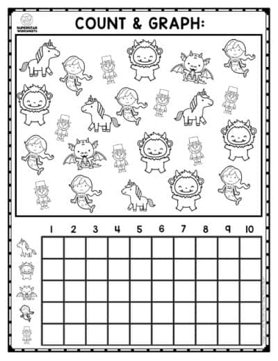 Graphing Worksheets - Superstar Worksheets