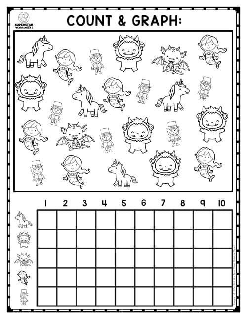 Graphing Worksheets - Superstar Worksheets