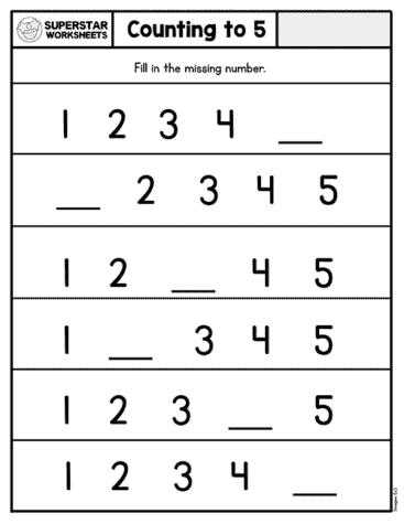 Kindergarten Counting Worksheets Superstar Worksheets Number Maze