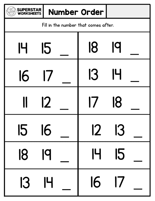 Count And Write Worksheets 1 20 Worksheets For Kindergarten