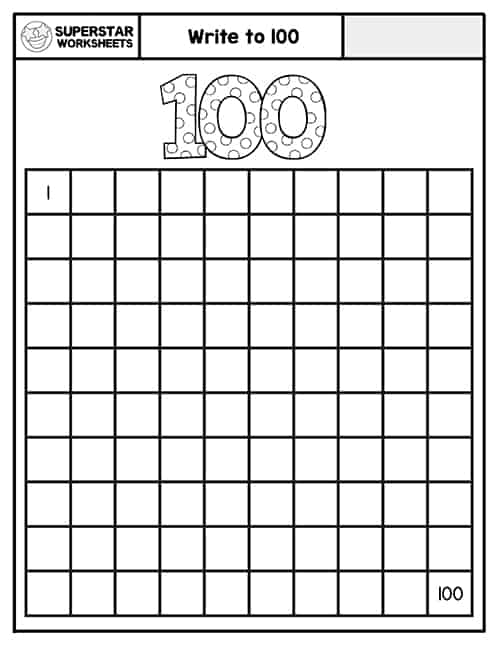 Free Printable Blank 100 Chart Worksheets Printable Blog