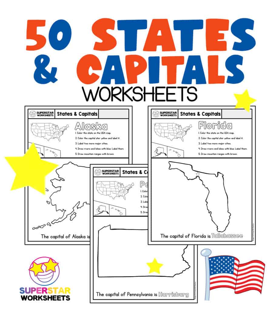 Geography Worksheets - Superstar Worksheets