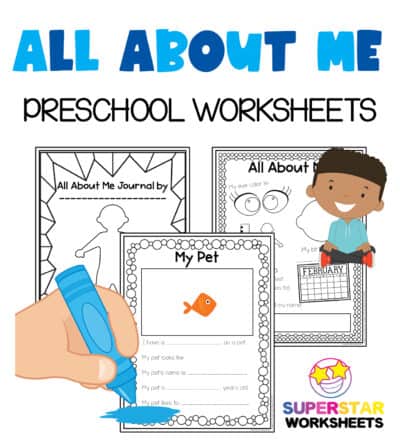 Preschool Worksheets - Superstar Worksheets