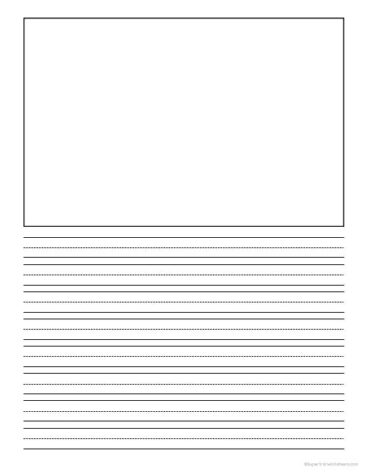 Handwriting Paper - Superstar Worksheets