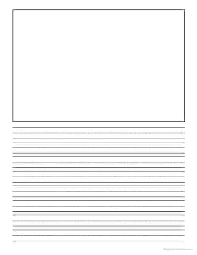 Handwriting Paper - Superstar Worksheets