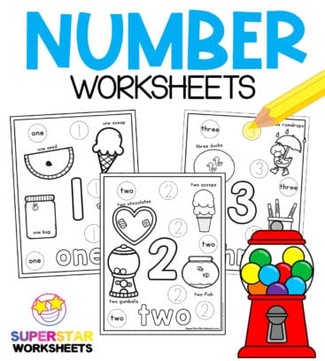 Math Worksheets - Superstar Worksheets