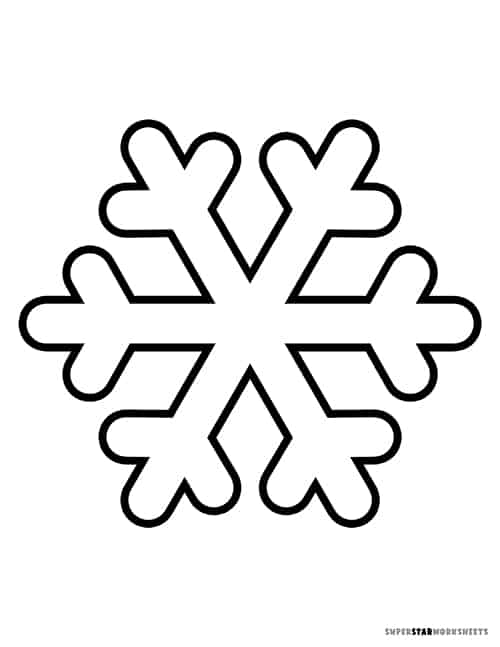 Snowflake - Superstar Worksheets